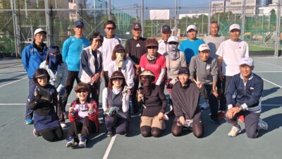 秋季部内大会実施